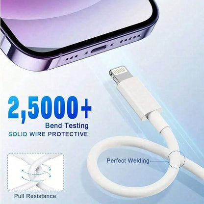 1/3pcs 3.3ft/6.6ft Type-C To Lightning Fast Charging Cable, Compatible With Apple 14/13/12/11 Pro Max/XR/XS/X/8/7/6 Plus/SE/ Mini, MFi Certified
