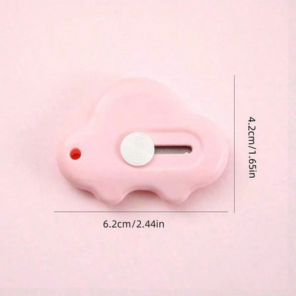 1pc/10pcs Cute Mini Car Shaped Utility Knife, Portable Small Size Student Stationery, Craft Knife, Package Opener