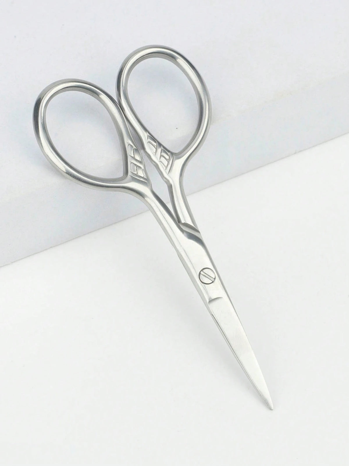 1pc Beard Trimmer Scissors, Grooming Beauty Scissors, Round Tip Small Scissors, Makeup Tool, Sparta Straight Scissors, Cheap, Stocking Stuffers, Makeup, Makeup Tools, Cheap Stuff, Gifts, Gifts For Wom