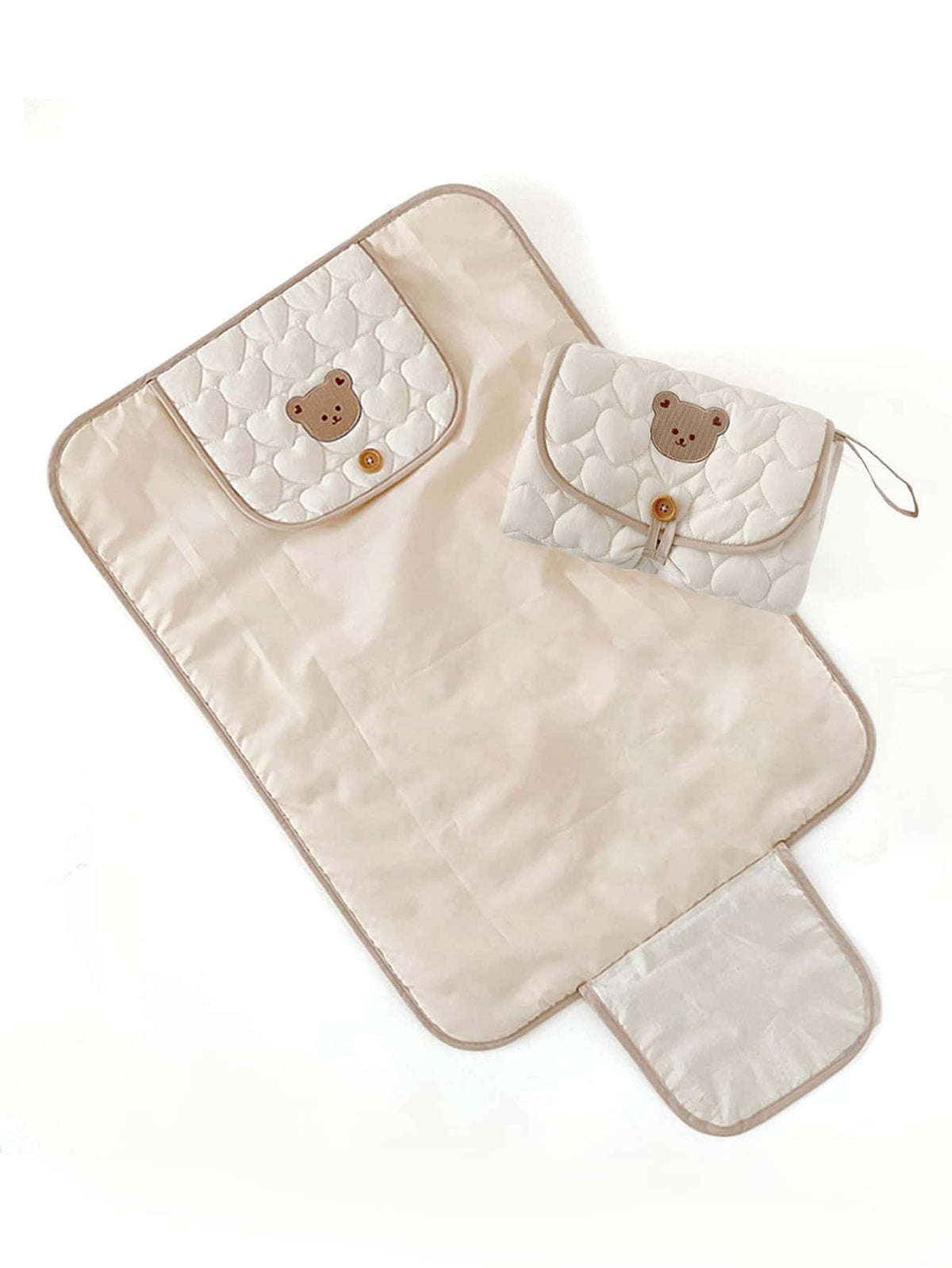 1pc Portable Waterproof & Comfortable Baby Changing Pad, Suitable For Outdoor Use, Diaper Changing Station, And Crib Mattress