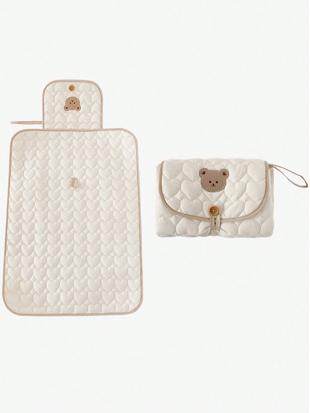 1pc Portable Waterproof & Comfortable Baby Changing Pad, Suitable For Outdoor Use, Diaper Changing Station, And Crib Mattress