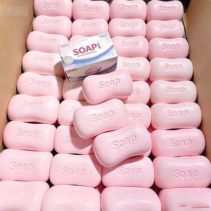 1pc Soap-Shaped Slow Rebound PU Squishy Toy, Macaron Pink White Blue Soft Squeeze Stress Relief Toy, Cute Mini Realistic Soap Sensory Toy, Suitable For Children And Adults, Office Desk Anxiety Relief