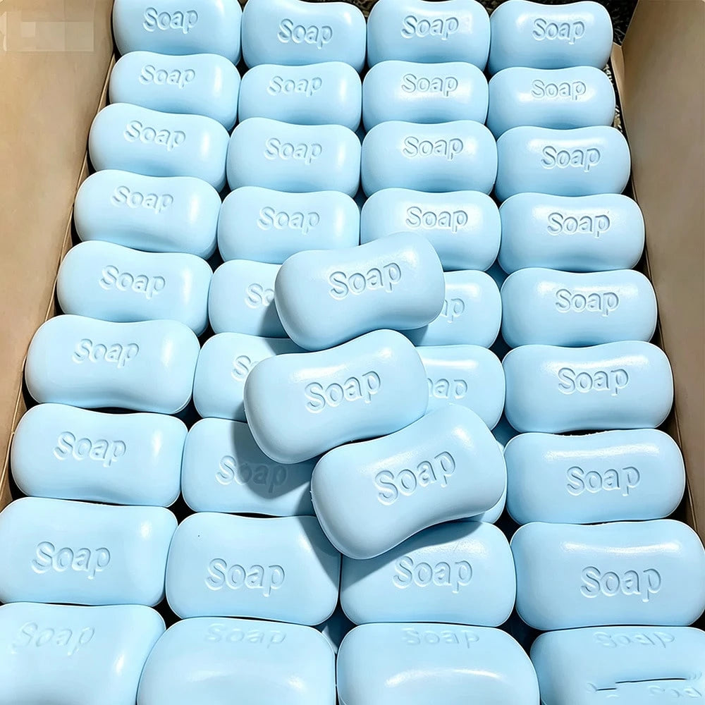 1pc Soap-Shaped Slow Rebound PU Squishy Toy, Macaron Pink White Blue Soft Squeeze Stress Relief Toy, Cute Mini Realistic Soap Sensory Toy, Suitable For Children And Adults, Office Desk Anxiety Relief