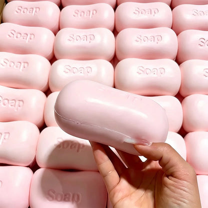 1pc Soap-Shaped Slow Rebound PU Squishy Toy, Macaron Pink White Blue Soft Squeeze Stress Relief Toy, Cute Mini Realistic Soap Sensory Toy, Suitable For Children And Adults, Office Desk Anxiety Relief