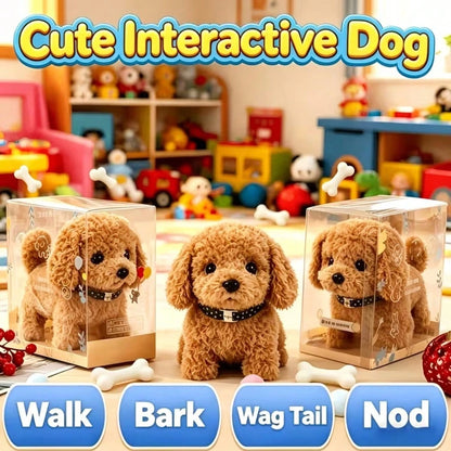 2026 Simulation Robot Dog- With Interactive Walking, Barking, Expressive And Soft Plush Material- Ideal Choice For Adults And Teenagers, Cute Animal Inspired Products, Soft Touch Hair, Random Colors