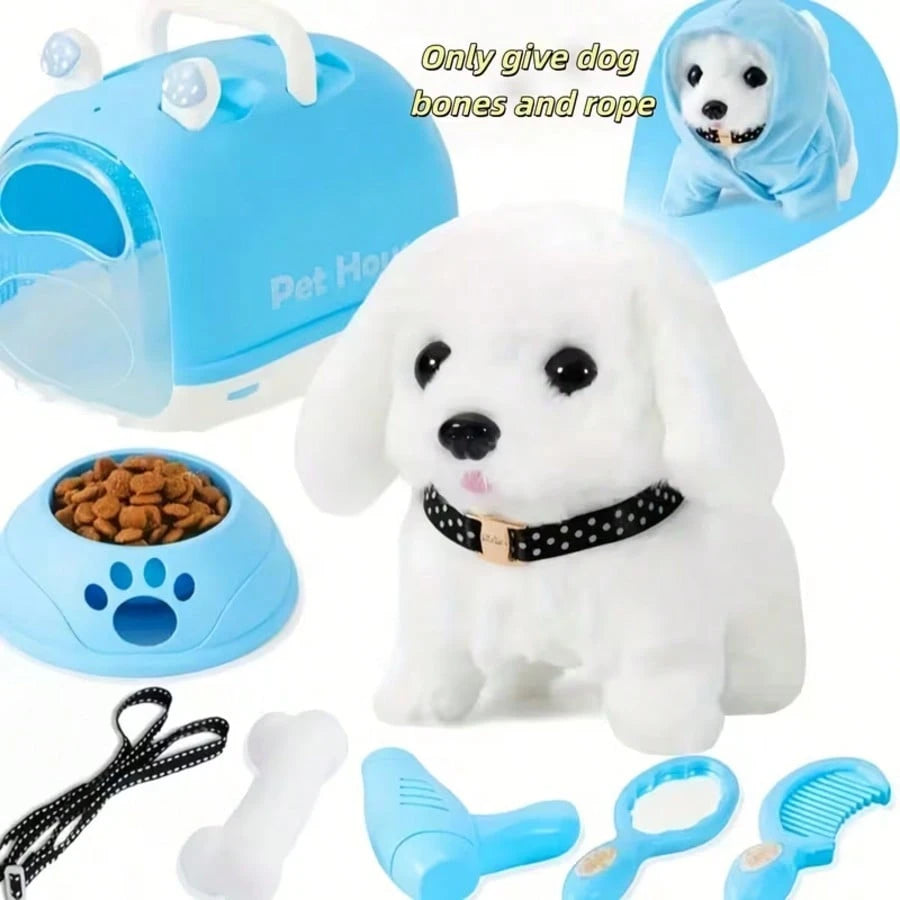 2026 Simulation Robot Dog- With Interactive Walking, Barking, Expressive And Soft Plush Material- Ideal Choice For Adults And Teenagers, Cute Animal Inspired Products, Soft Touch Hair, Random Colors
