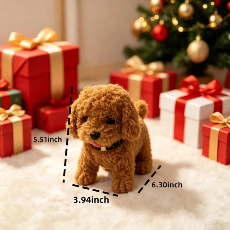 2026 Simulation Robot Dog- With Interactive Walking, Barking, Expressive And Soft Plush Material- Ideal Choice For Adults And Teenagers, Cute Animal Inspired Products, Soft Touch Hair, Random Colors