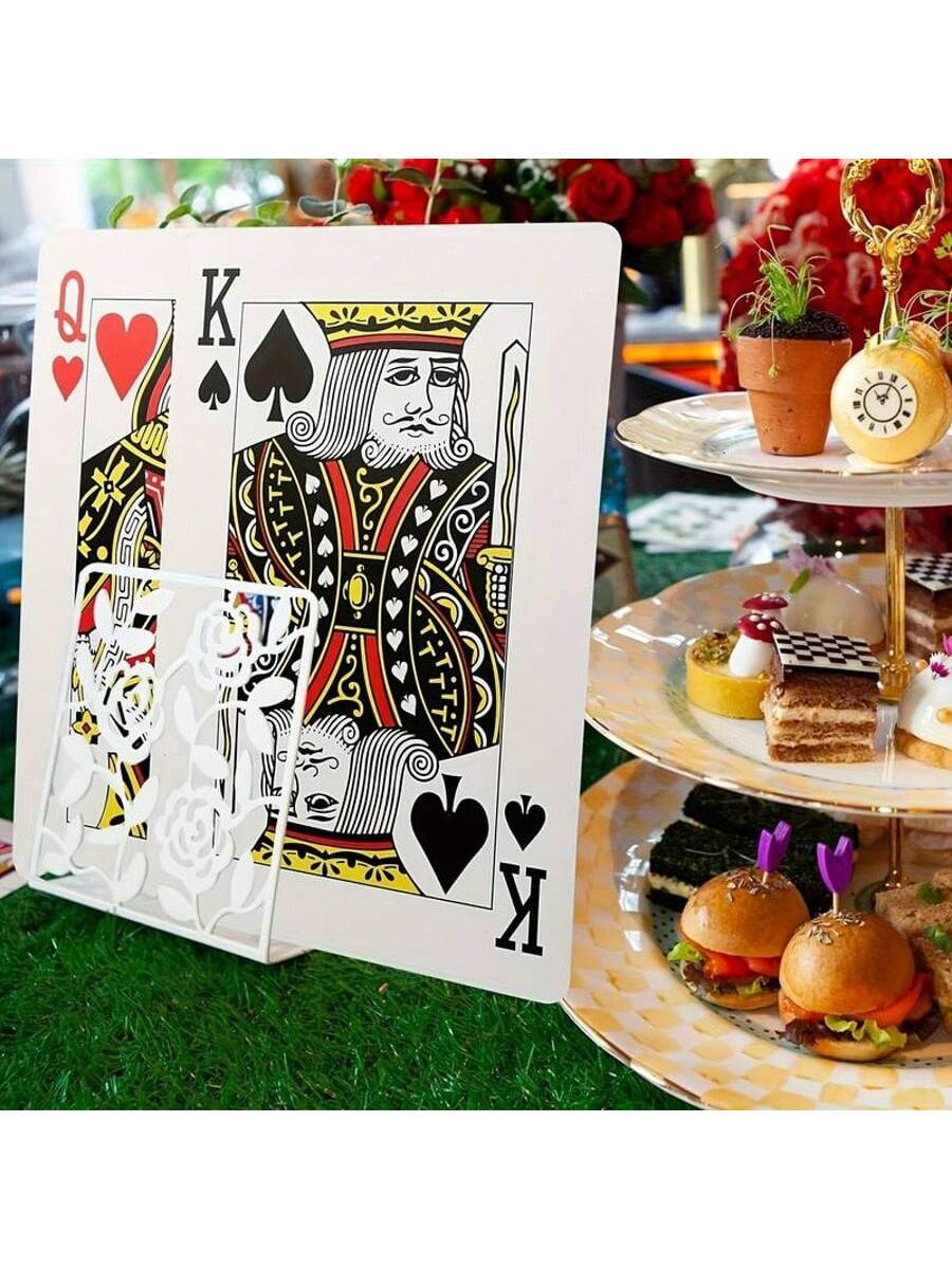 54pcs Oversized Playing Cards Set, High Quality Durable Giant Playing Cards Suitable For Teens And Adults, Great For Party Games And Magic, Unique Novelty Gift For Halloween, Christmas, Parties, For F