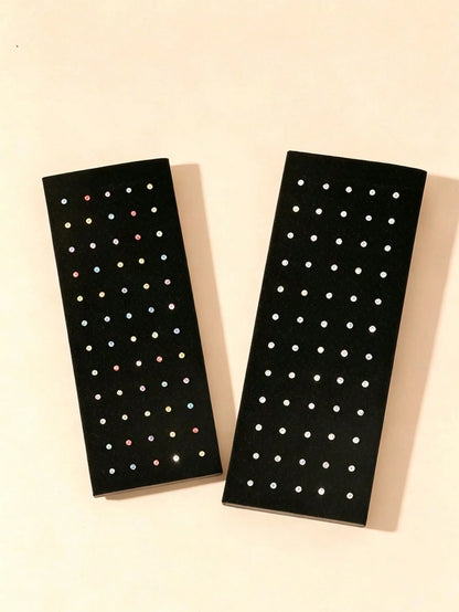 60pcs/Set Basic Straight Nose Stud Set