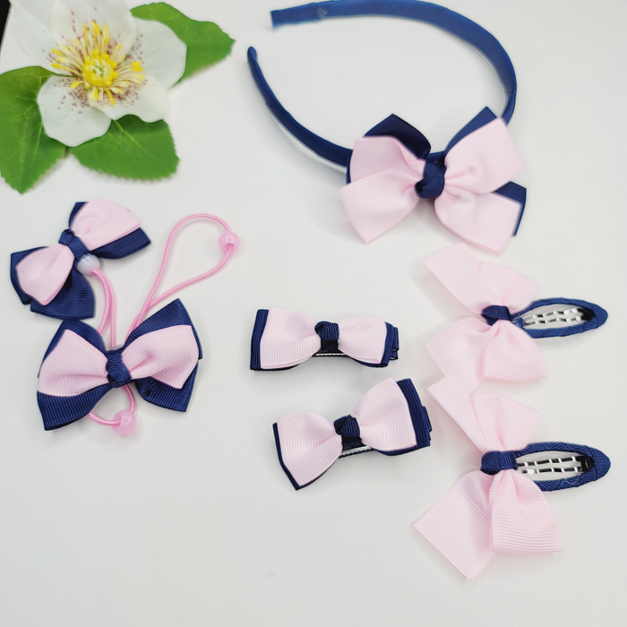 Navy Blue/Pink
