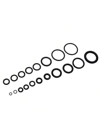 90-225pcs Rubber O-Rings In 18 Sizes, Oil-Resistant O-Ring Combination Set For Sealing Gaskets For Professional Plumbing, Faucets, Automotive, Mechanics, Maintenance, Air Or Gas Connections
