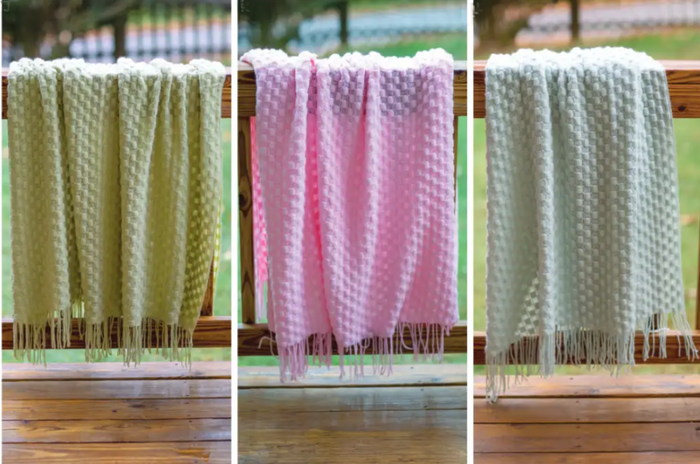 Acrylic Throw Sage