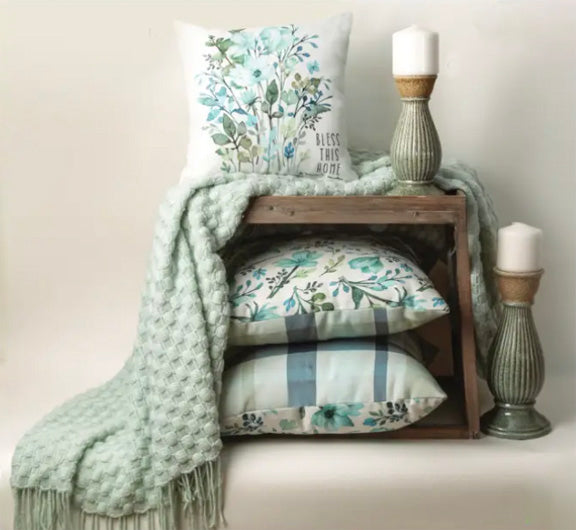 Acrylic Throw Sage