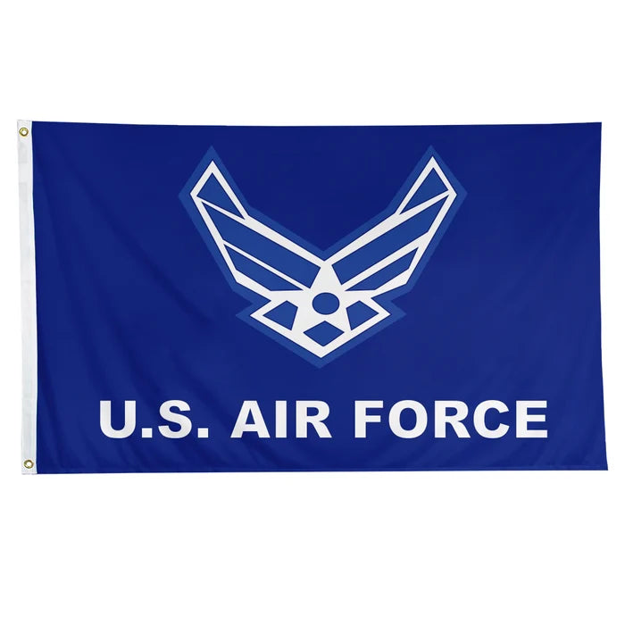 Air Force Logo Nylon Flag-Collins Flags-Atlas Preservation