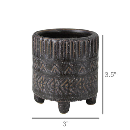 Amari Clay Cachepot, Assorted Sizes