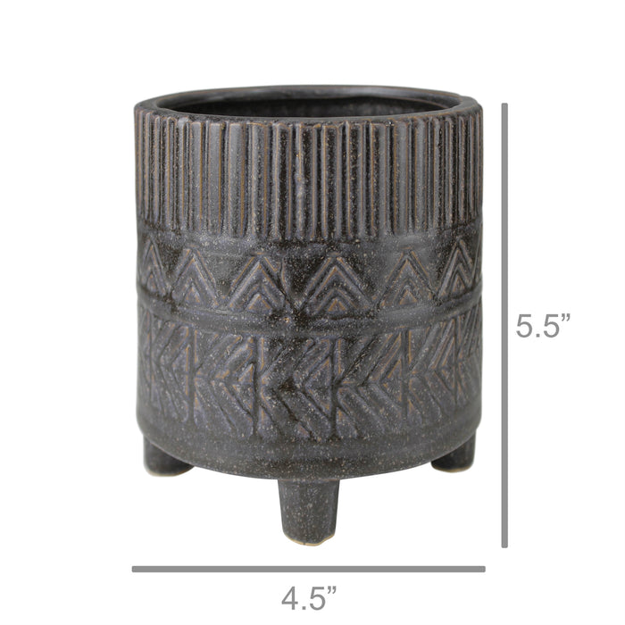 Amari Clay Cachepot, Assorted Sizes