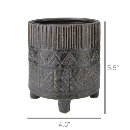Amari Clay Cachepot, Assorted Sizes
