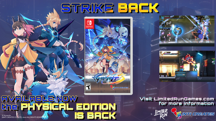 Azure Striker Gunvolt 3 (Switch)