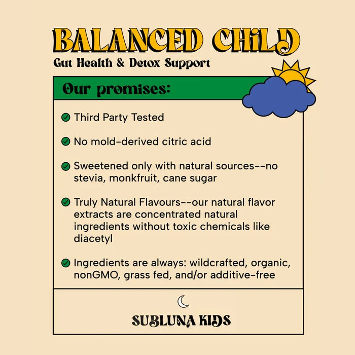 Balanced Child: Detox & Gut Gummy