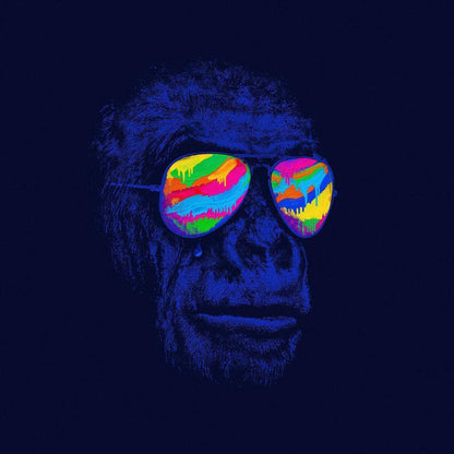 Blue Gorilla Cushion/Pillow