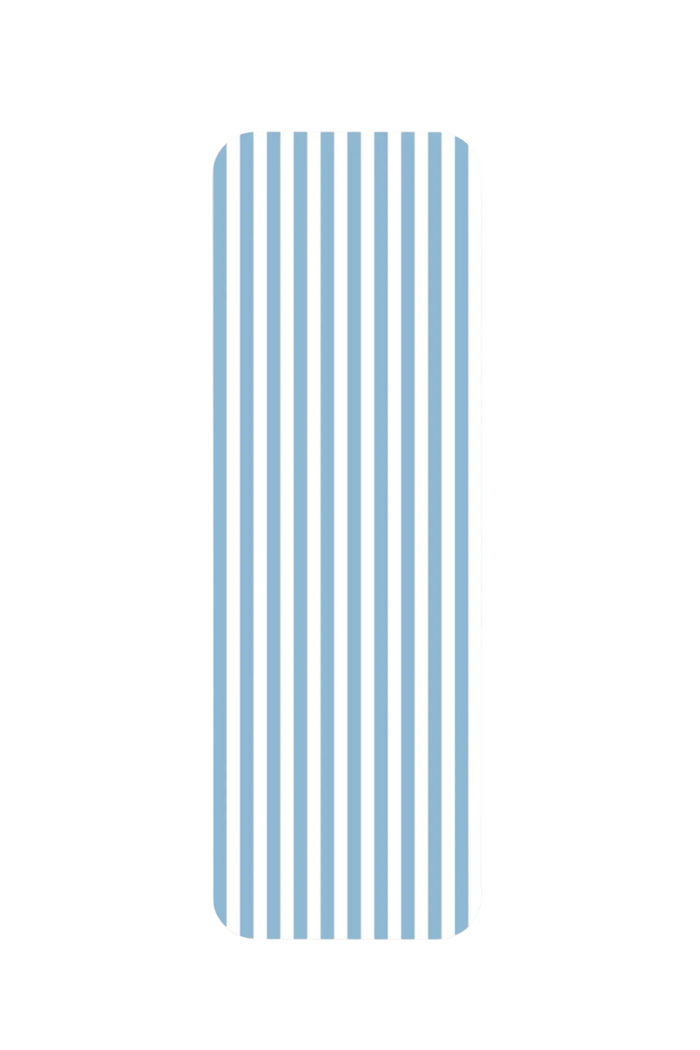 Blue Stripes Bookmark