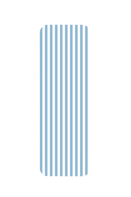 Blue Stripes Bookmark