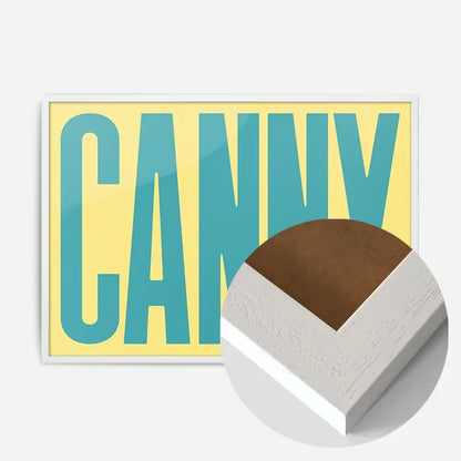 21x30cm | 8¼ x 11¾in / White Wood Frame
