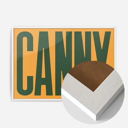21x30cm | 8¼ x 11¾in / White Wood Frame