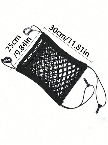 Car Pet Barrier Net, Pet Isolation Net With Safety Pouch And Expandable Storage Bag, Suitable For Sedan & SUV, Easy Installation, Driving By Isolating Children And Pets