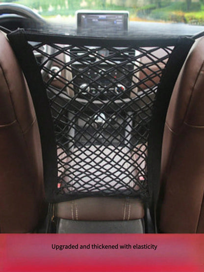 Car Pet Barrier Net, Pet Isolation Net With Safety Pouch And Expandable Storage Bag, Suitable For Sedan & SUV, Easy Installation, Driving By Isolating Children And Pets