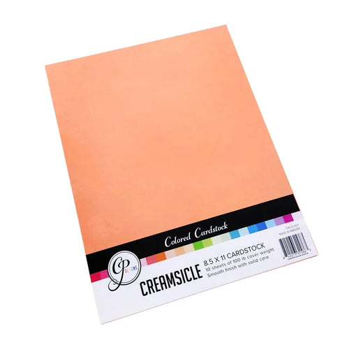 Catherine Pooler - Cardstock: Creamsicle 8.5" x 11". Includes 10 sheets. Available at Embellish Away located in Bowmanville Ontario Canada