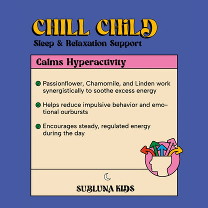 Chill Child: Calm & Sleep Gummy