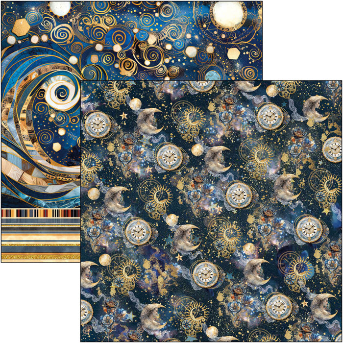 Ciao Bella - 12X12 Patterns Pad - Celestial. Available at Embellish Away located in Bowmanville Ontario Canada.