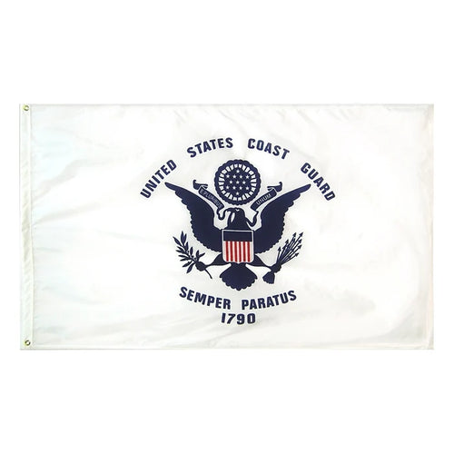 Coast Guard Nylon Flag-Collins Flags-Atlas Preservation
