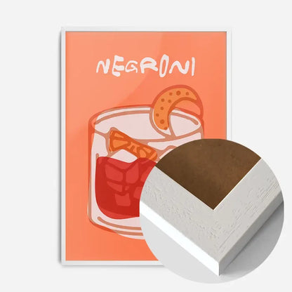 21x30cm | 8¼ x 11¾in / White Wood Frame