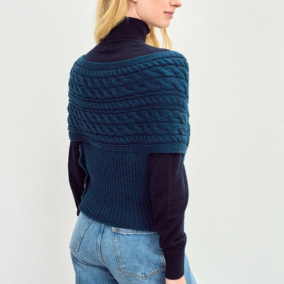 Corrib Crossover Atlantic Aran Wrap
