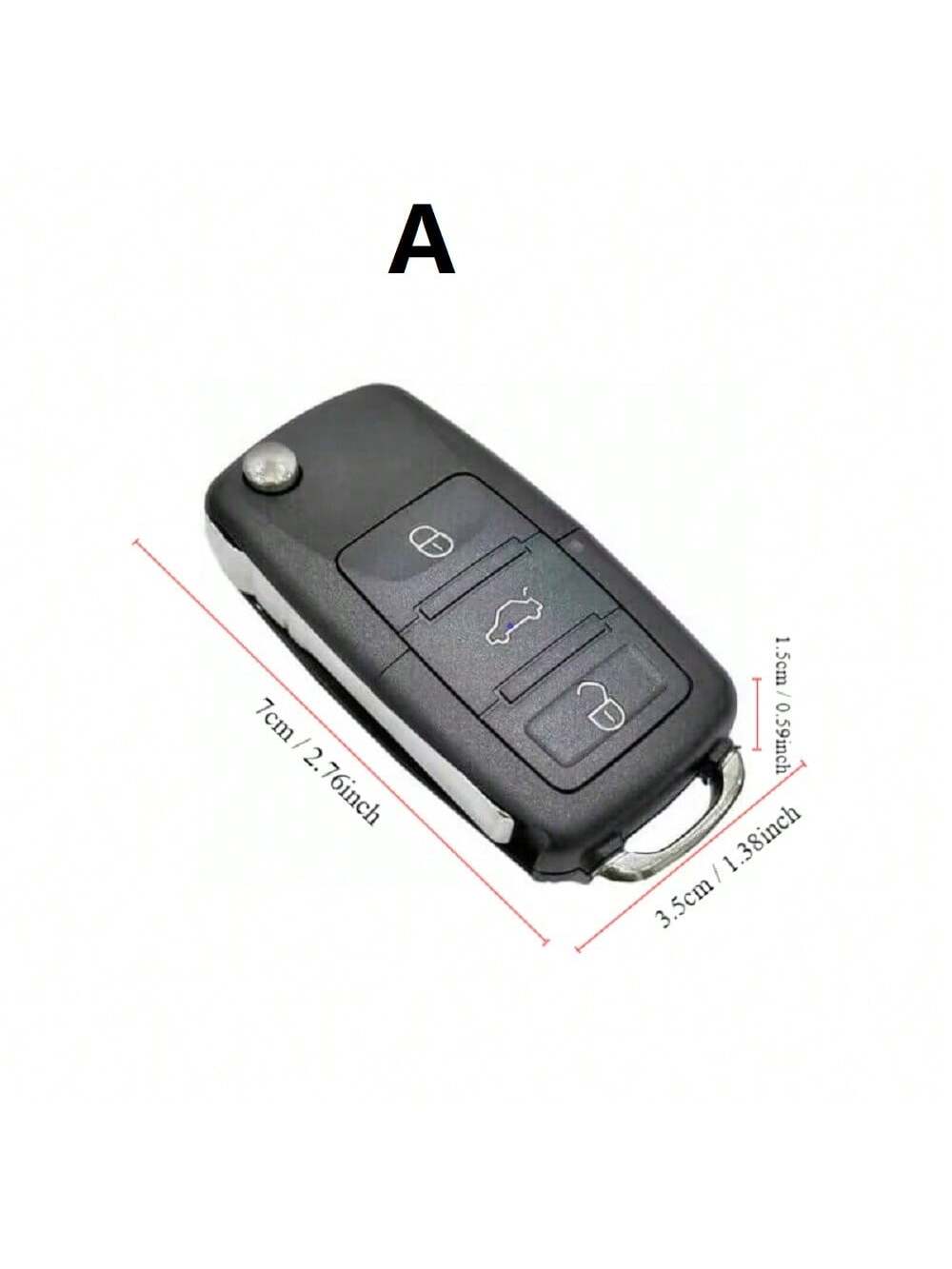 Creative Mini Realistic Car Key Hidden Safe, With Secret Compartment, Can Store Empty Car Key Fob, Coins, Pills, Coins, Etc., Key Disguise Safe, With Sealed Rubber Ring, Hidden Secret Compartment, Can