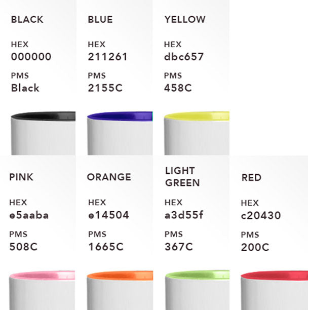 Customizable Accent Mug