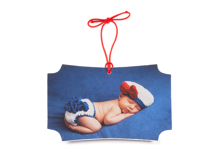 Customizable Canvas Ornament