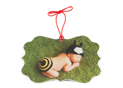 Customizable Canvas Ornament