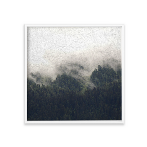Customizable Framed Leather Gallery Wrap