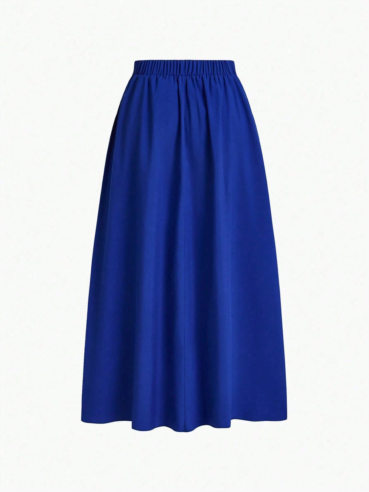EMERY ROSE Spring/Summer Casual Solid Color Long Skirt
