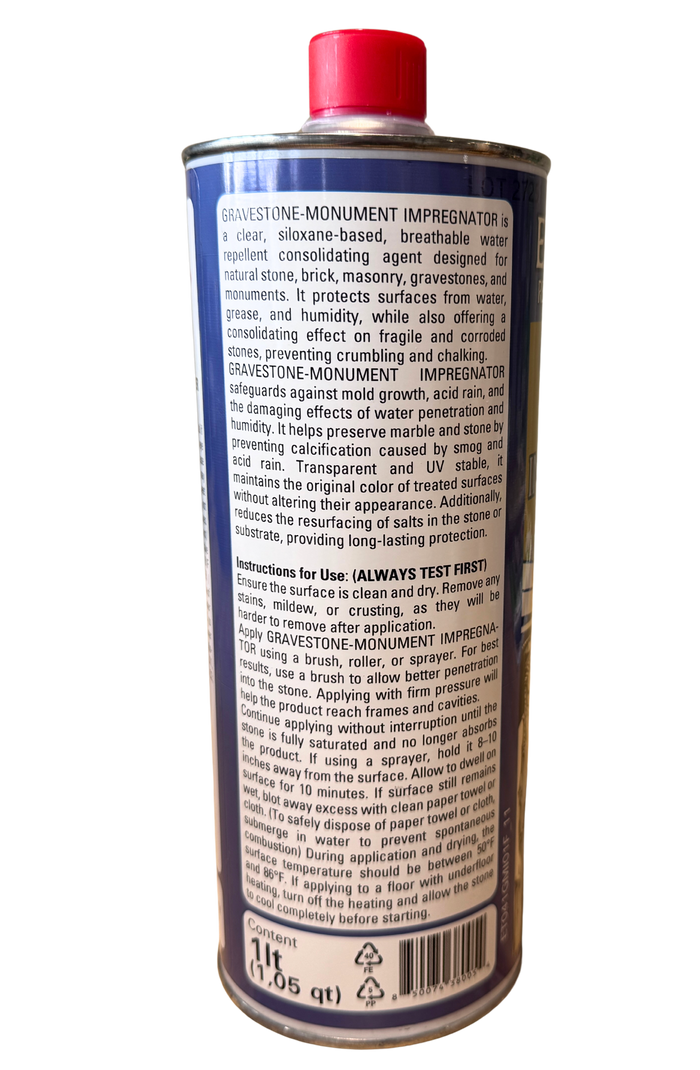 Endurance Gravestone & Monument Impregnator-Endurance Restoration Products-Atlas Preservation