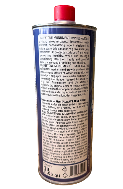 Endurance Gravestone & Monument Impregnator-Endurance Restoration Products-Atlas Preservation