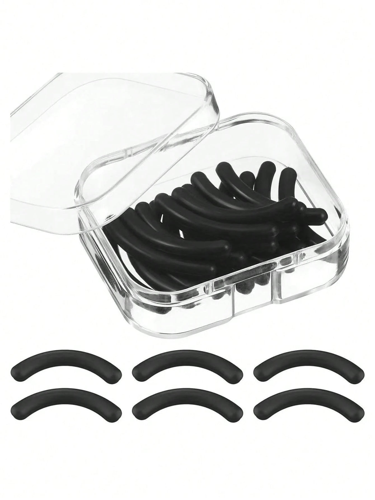 Eyelash Curler Refill Strip,30Pcs Silicone Eyelash Curler Refills Eyelash Curler Refill Pads For Eyelash Lifting,Makeup,Cheap,Room Decor,Vanity,Travel,Bedroom,Makeup Accessories,Eyelash Curler,Cheap,S