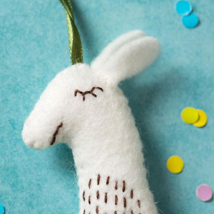 Felt Craft Mini Kit - Llama-Stitched Modern