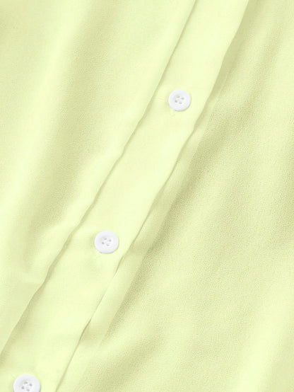 Franclia Collar Basic Transparent Solid Color Minimalist Shirt New Arrival Blouse Latest Tops For Women New Arrivals
