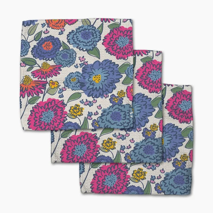 Geometry - Painterly Meadow Dishcloth Set