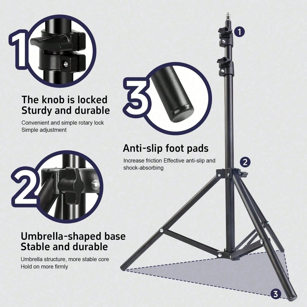 Get Studio-Quality Lighting With This ‌10-Inch LED Ring Light‌ + ‌110 Cm Adjustable Tripod Stand‌. Features ‌3-Color Modes‌ (Warm/Cool/Natural) And ‌10-Level Brightness Control‌, Powered Via USB. The