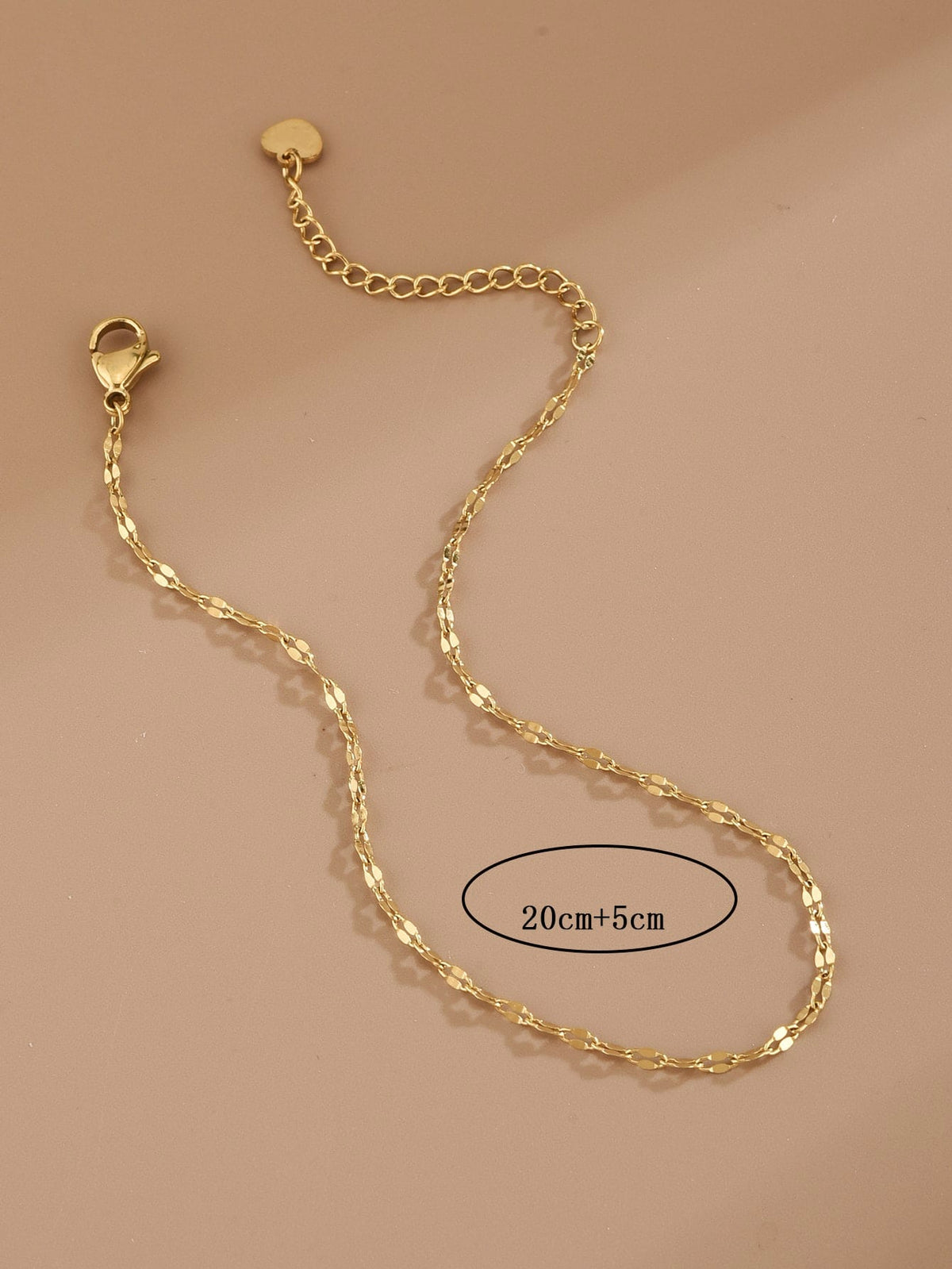 Heart Decor Anklet Valentines